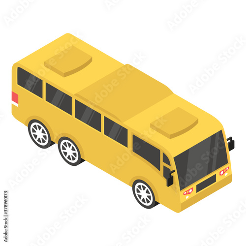
Design of bus vector, omnibus
