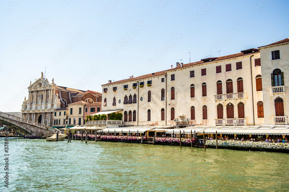 View on Campo San Simeon Grando in Venice - Italy