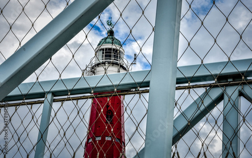 Fotografia lighthouse scheveningen the netherlands