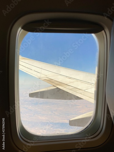 view from airplane window © Igor