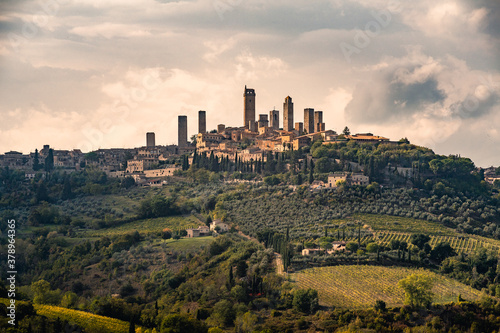 Foto San Gimignano in der Toskana