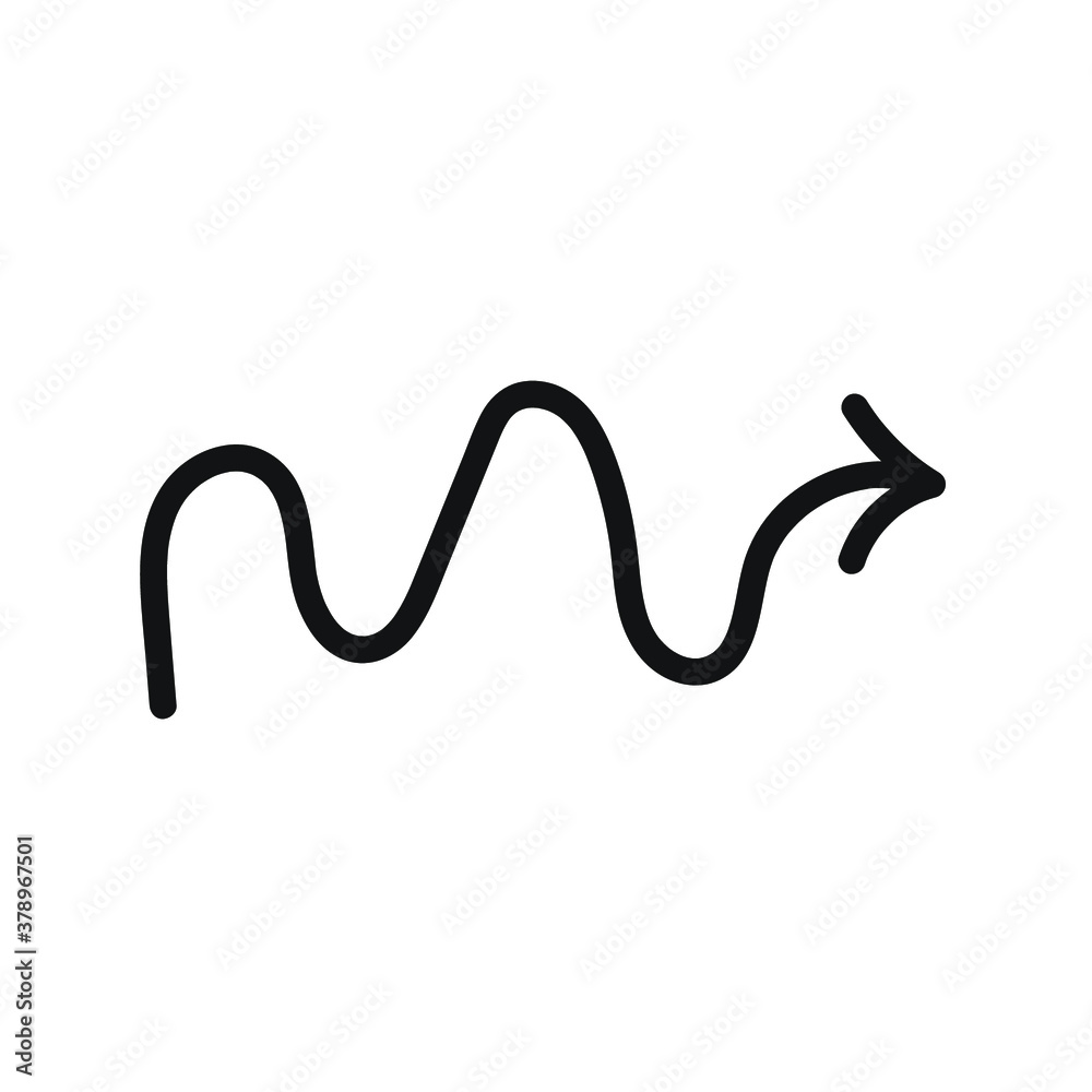 Hand Drawn Marker Icon. Arrow, circle, delete, line, marker, smudge, up, down, thin line web symbol on white background - vector illustration eps10 Hand Drawn Marker Icon. Arrow, circle, delete, line, marker, smudge, up, down, thin line web symbol on white background - vector illustration eps10