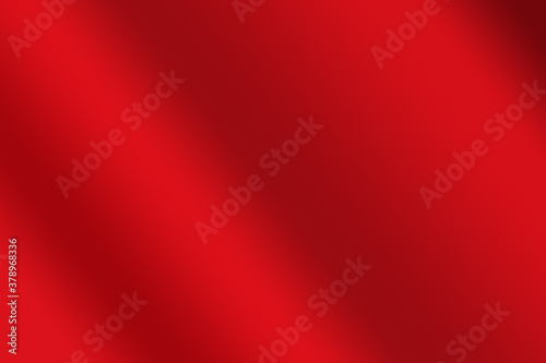 Abstract background of red cloth texture or liquid wave, design for paper, wallpaper, silk, satin textured. Shiny wall surface, luxury and elegant with high quality. Copy space.