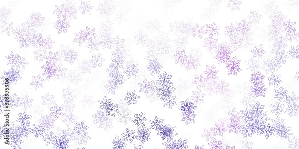 Light purple vector doodle texture with flowers. Light purple vector doodle texture with flowers.