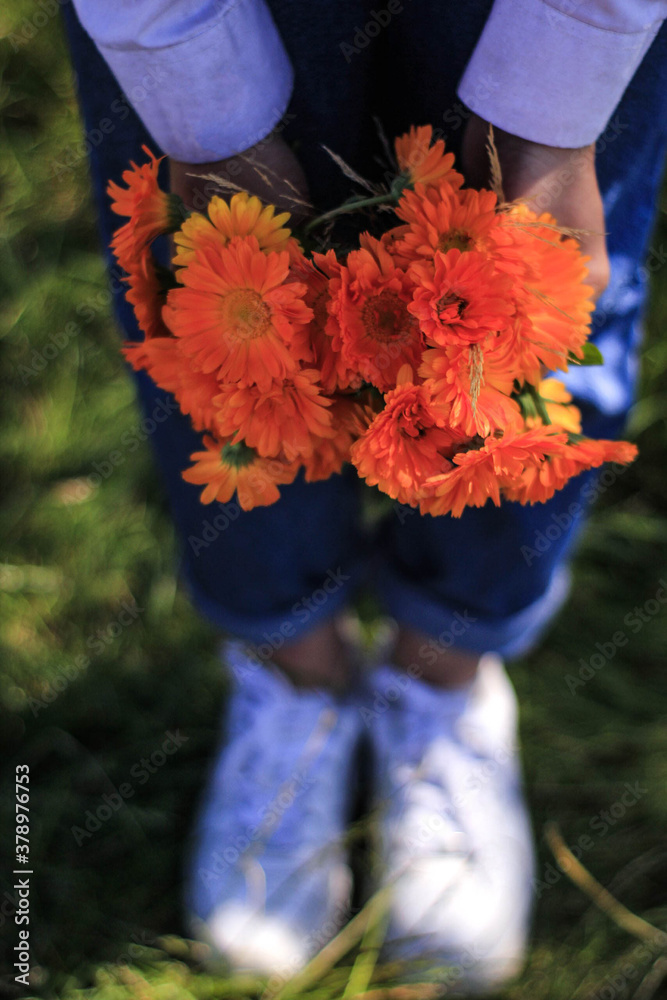 custom made wallpaper toronto digitalperson holding flowers