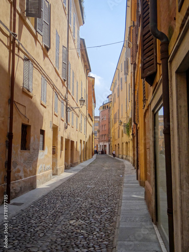 narrow street in the town © Wiktor