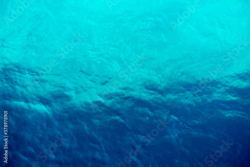 aquamarine color seawater photograph