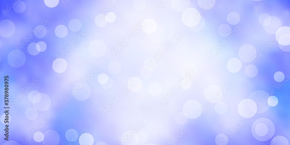 Dark BLUE vector template with circles. Illustration with set of shining colorful abstract spheres. Design for posters, banners. Dark BLUE vector template with circles. Illustration with set of shining colorful abstract spheres. Design for posters, banners.