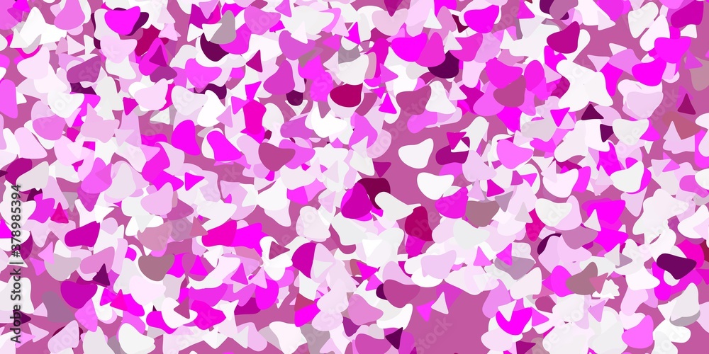 Light pink vector background with random forms. Light pink vector background with random forms.