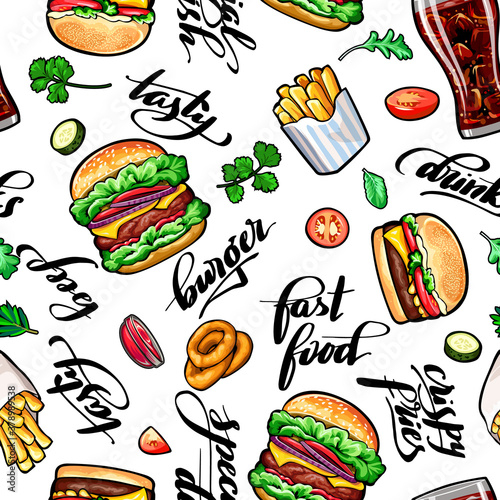 Seamless pattern with fast 1