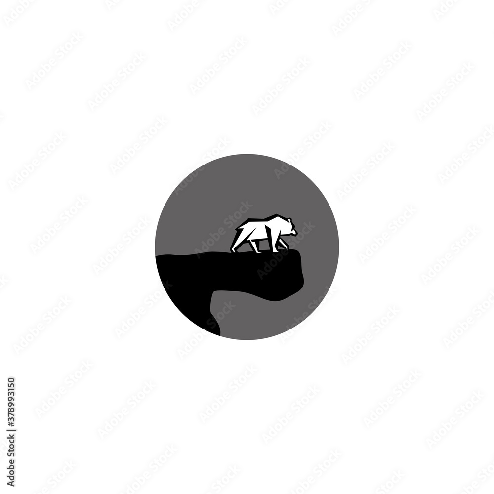 cool explorer bear, Mountain Camping Gift, Camping and outdoor adventure emblems cool explorer bear, Mountain Camping Gift, Camping and outdoor adventure emblems