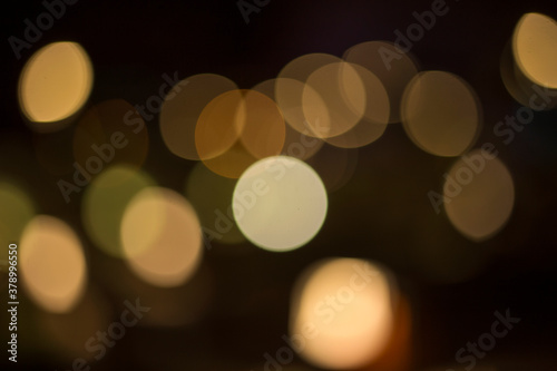 Abstract Bokeh Blurred Color Light Can Use Background