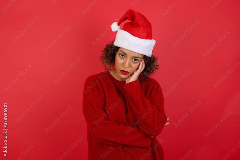 Gloomy young sad asian blond girl sighing upset stoop look from under forehead lonely unhappy lean palm bored feel regret sadness moody expression standing white background pessimistic Gloomy young sad asian blond girl sighing upset stoop look from under forehead lonely unhappy lean palm bored feel regret sadness moody expression standing white background pessimistic