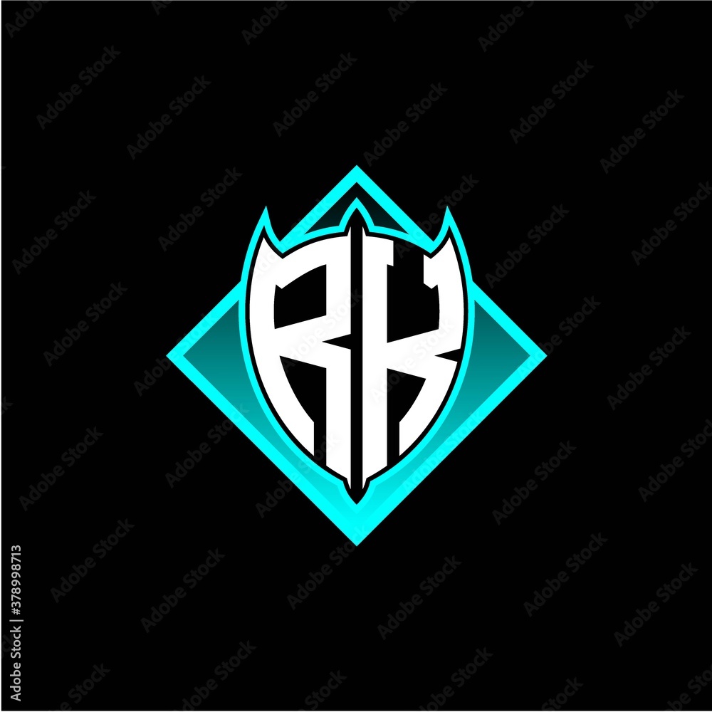 R K letter shield with square protection logo as a sweetener R K letter shield with square protection logo as a sweetener