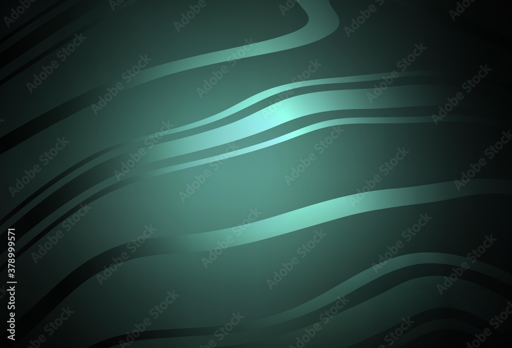 Dark Green vector glossy abstract background. Dark Green vector glossy abstract background.