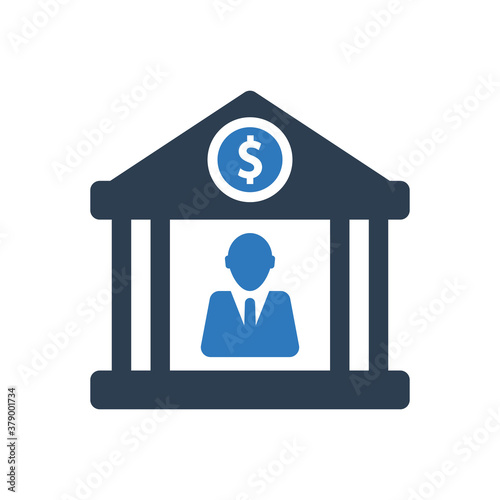 banker icon - Bank manager icon
