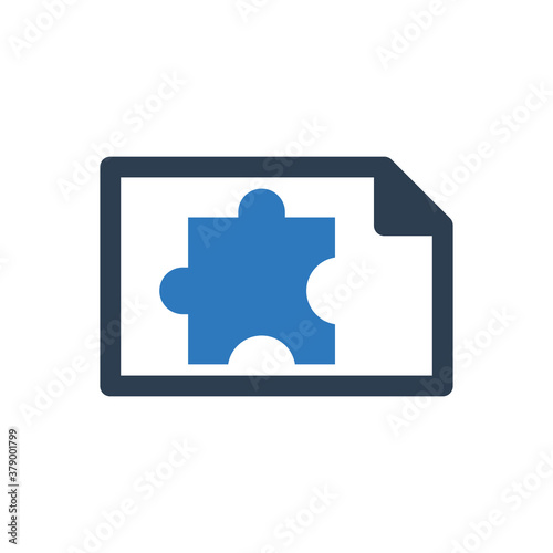 puzzle solutions document icon