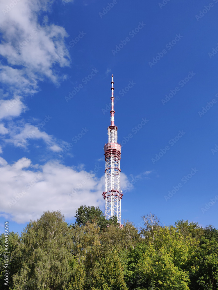 tower with TV transmission on it, Ukraine, Kiev