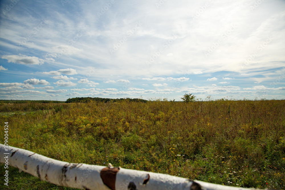 Fields of the central part of Russia, Samara region. Fields of the central part of Russia, Samara region.