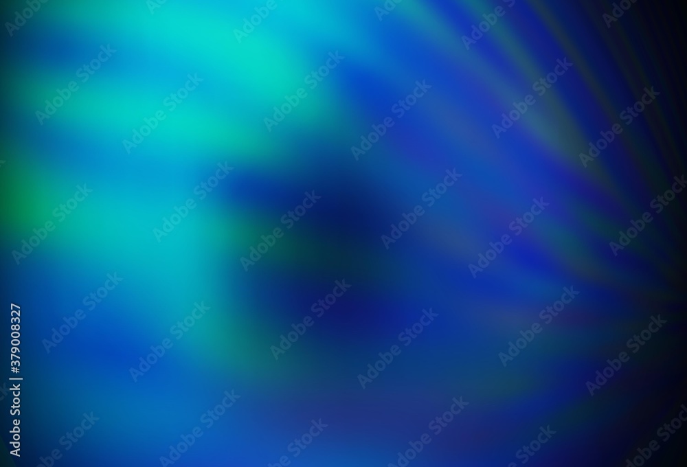 Dark Blue, Green vector blurred bright texture. Dark Blue, Green vector blurred bright texture.