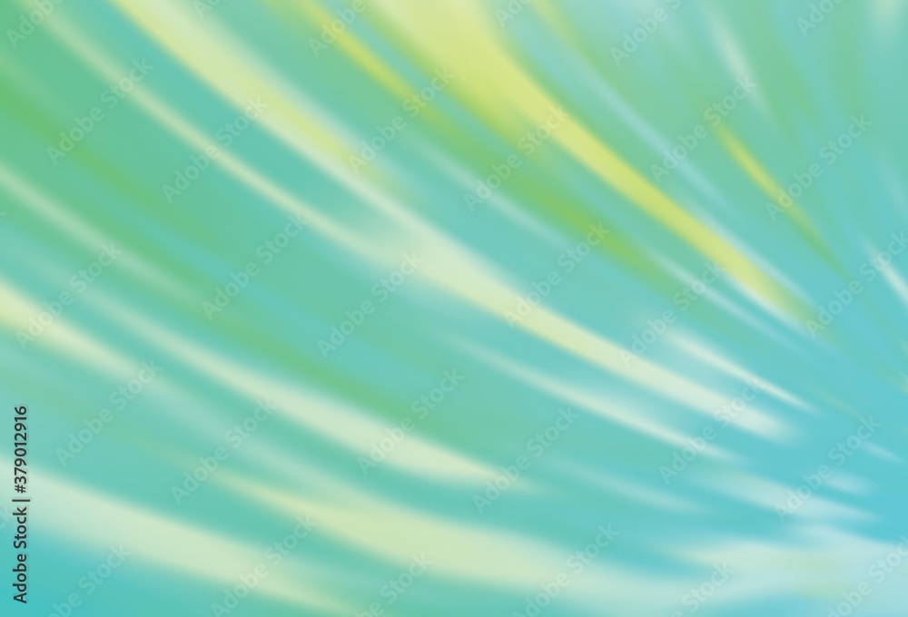 Light Green vector blurred bright pattern. Light Green vector blurred bright pattern.