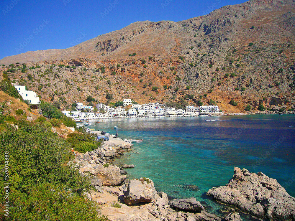 Fototapeta premium Kreta 2008, Loutro, Chania