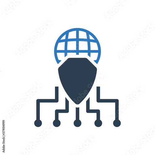 internet network security icon 
