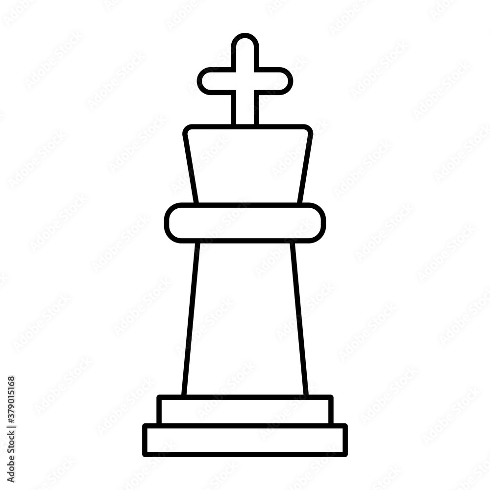 Chess , strategy icon suitable for info graphics, websites and print media and interfaces. Line vector icon. Chess , strategy icon suitable for info graphics, websites and print media and interfaces. Line vector icon.
