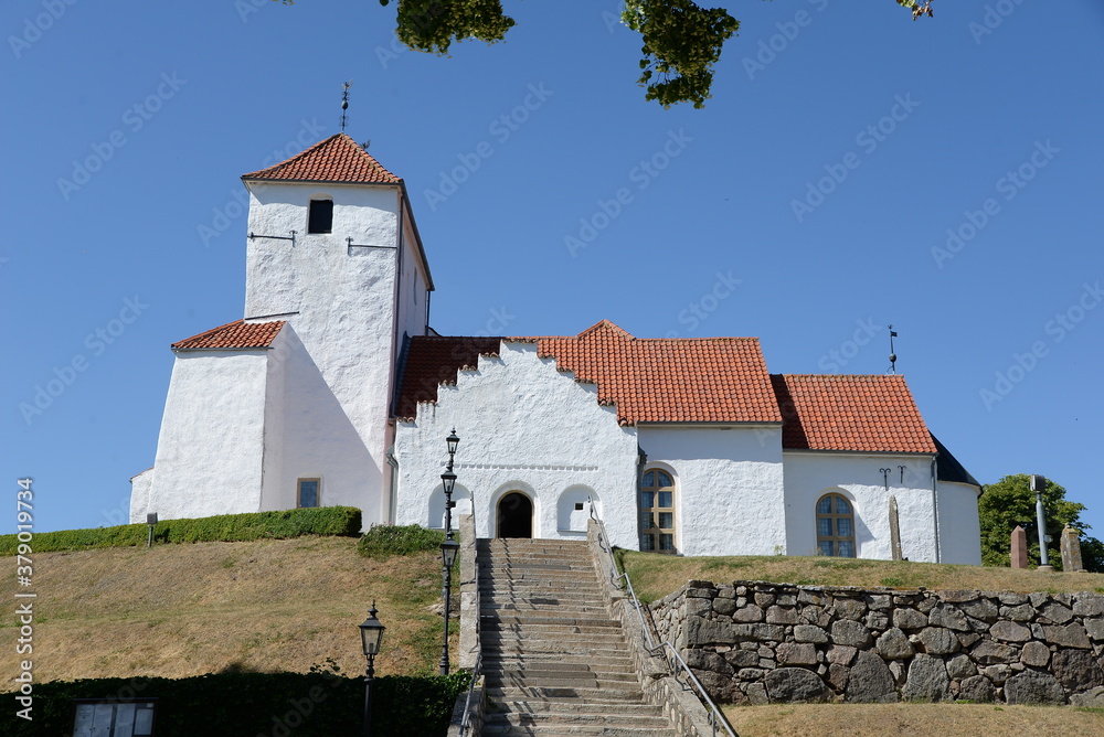 Vitaby kyrka in Schweden