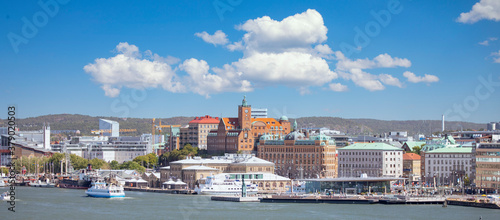 From the port of Gothenburg in Sweden