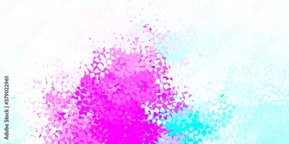 Light pink, blue vector backdrop with triangles, lines. Light pink, blue vector backdrop with triangles, lines.