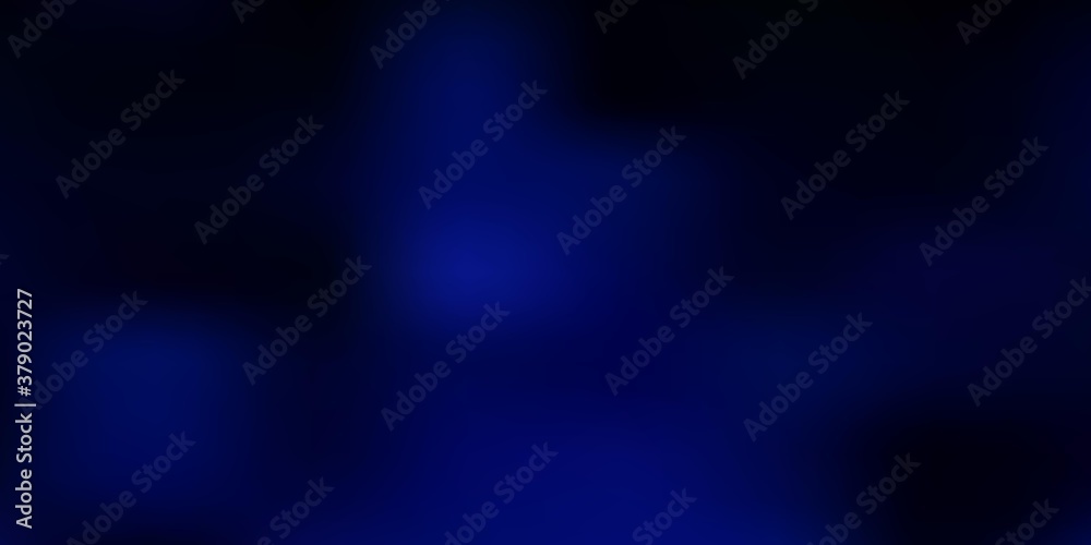 Dark blue vector blur texture.