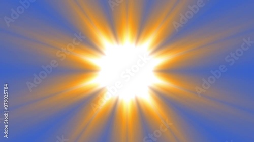 Abstract Sun Solar Mandala Background 1 bright slow