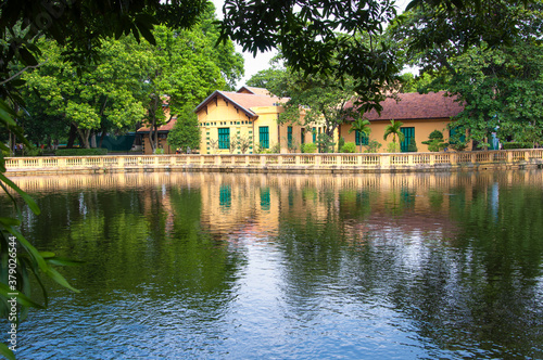 Ho Chi Minh's home in Hanoi, Vietnam