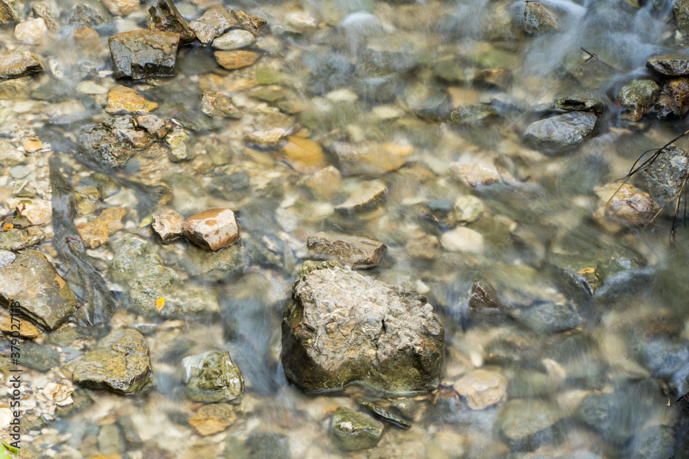 water in the river