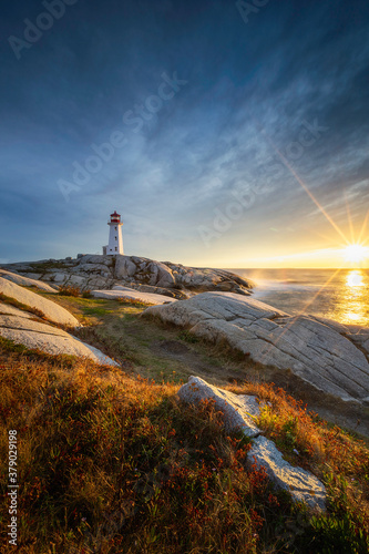 Sunset at Peggys Cove