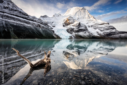 Reflections in Berg Lake, BC