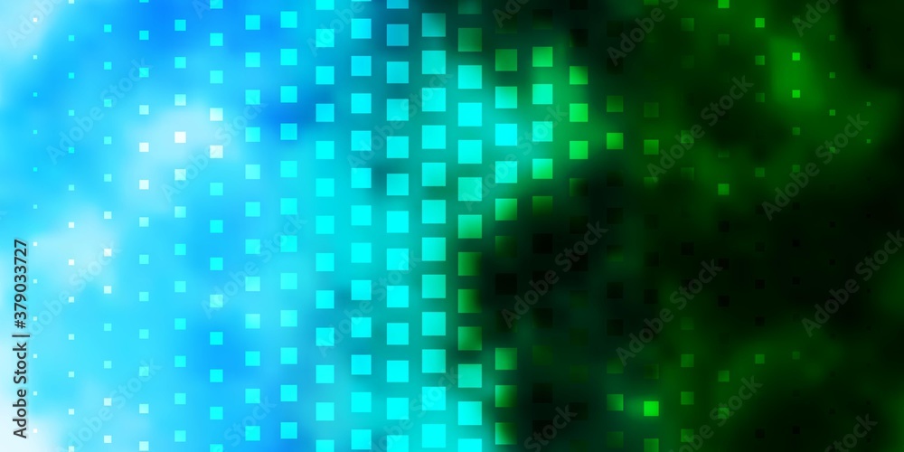 Light Blue, Green vector template with rectangles. Illustration with a set of gradient rectangles. Pattern for websites, landing pages.
