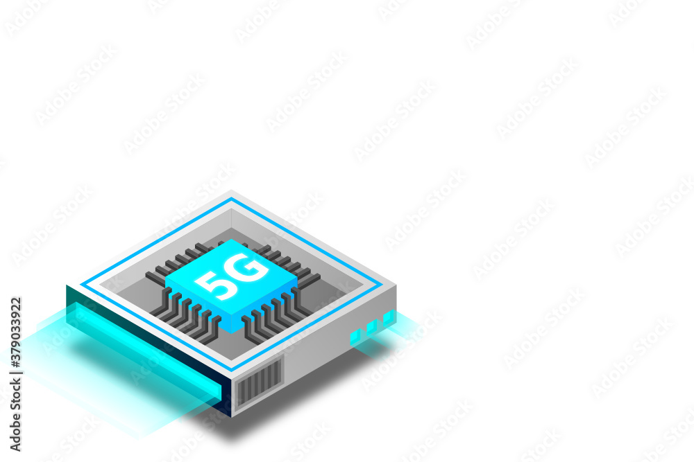 5G network processor illustration. Mobile wireless internet of next generation. Isometric futuristic micro chip. micro chip illustration. PC mainboard illustration background. 3D isometric hardware. 5G network processor illustration. Mobile wireless internet of next generation. Isometric futuristic micro chip. micro chip illustration. PC mainboard illustration background. 3D isometric hardware.