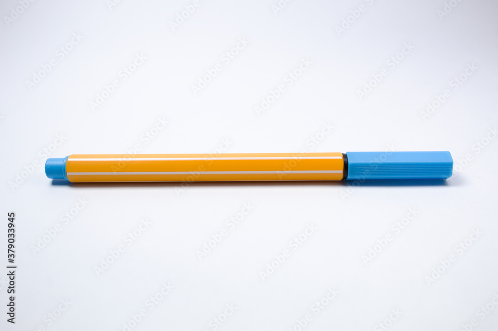 Colored pen to paint with white background Colored pen to paint with white background