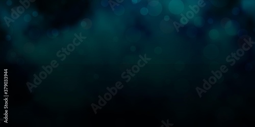 Light BLUE vector layout with circles. Abstract colorful disks on simple gradient background. Design for posters, banners.