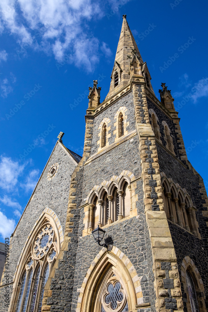 St. Johns Methodist Church in Llandudno, Wales, UK