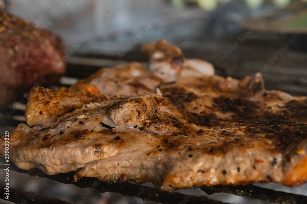 asado típico argentina costilla carne matambre a las brasas asado típico argentina costilla carne matambre a las brasas