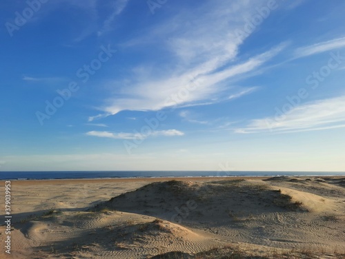 sand dunes and sky