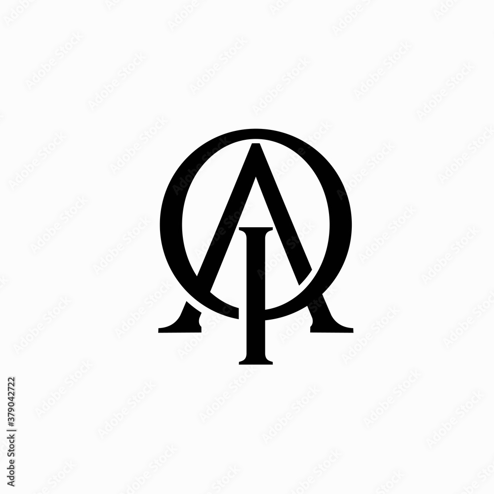 AOI monogram logo, AIO lettering logo AOI monogram logo, AIO lettering logo