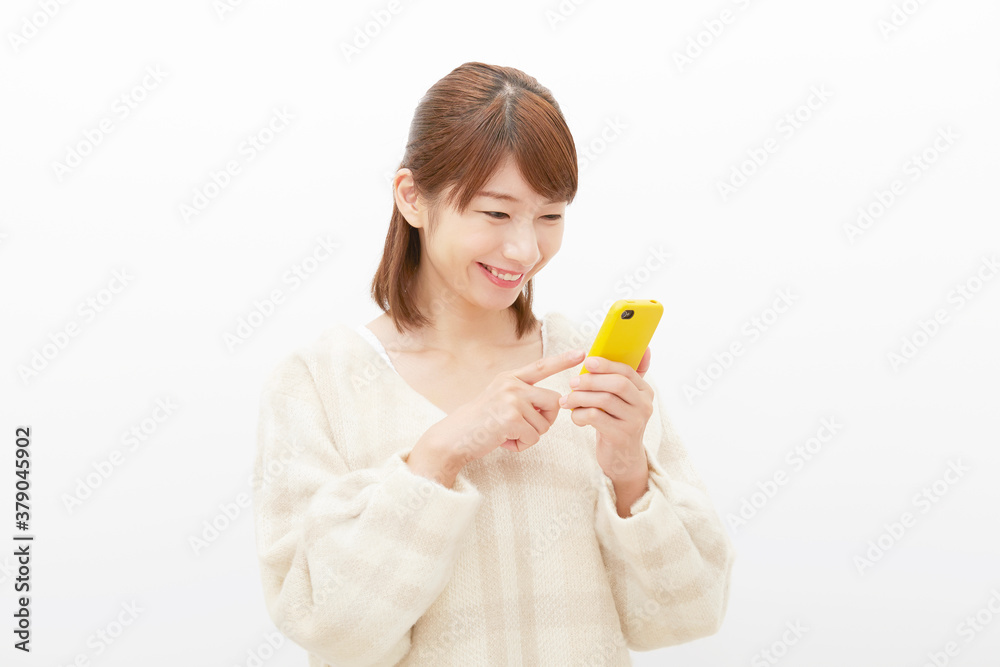 女性 スマートフォン 女性 スマートフォン
