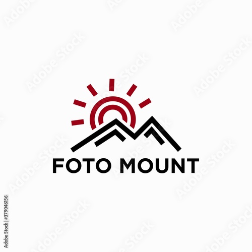 Foto Mount Logo Vector