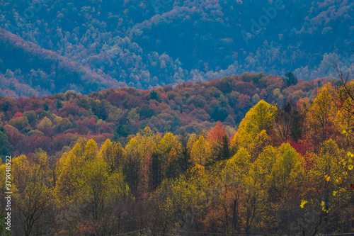 Autumn from Foothills Parkway, East Tennessee