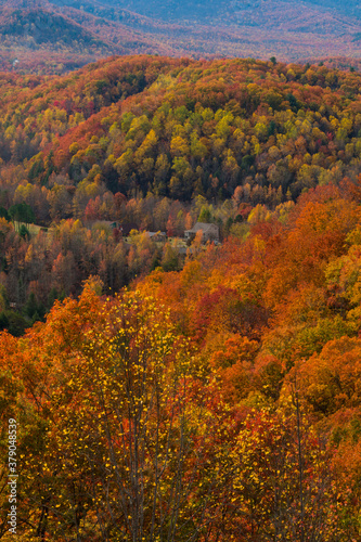 Autumn from Foothills Parkway, East Tennessee