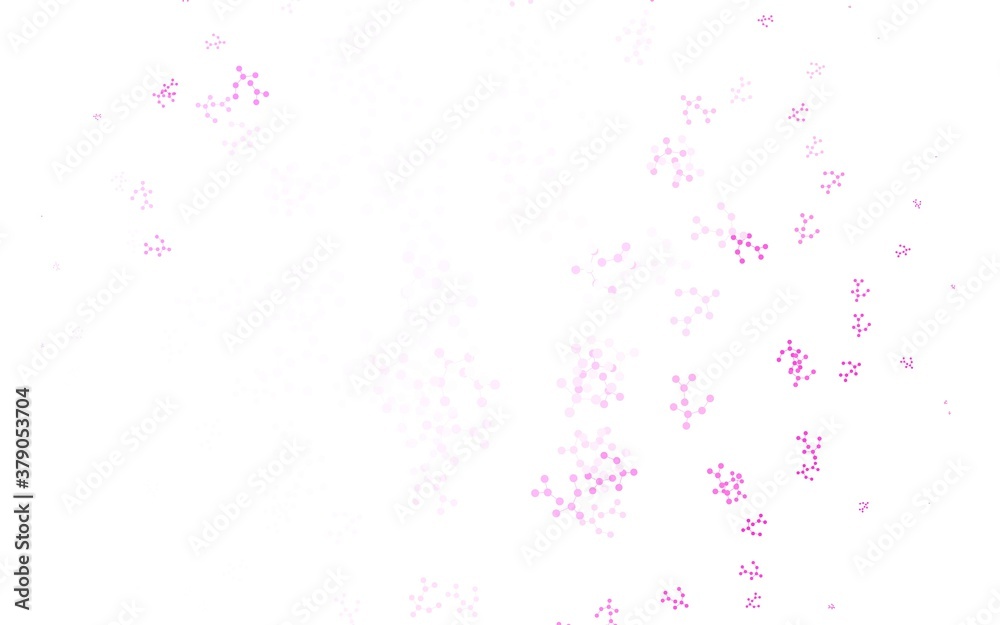 Light Pink vector background with forms of artificial intelligence. Light Pink vector background with forms of artificial intelligence.